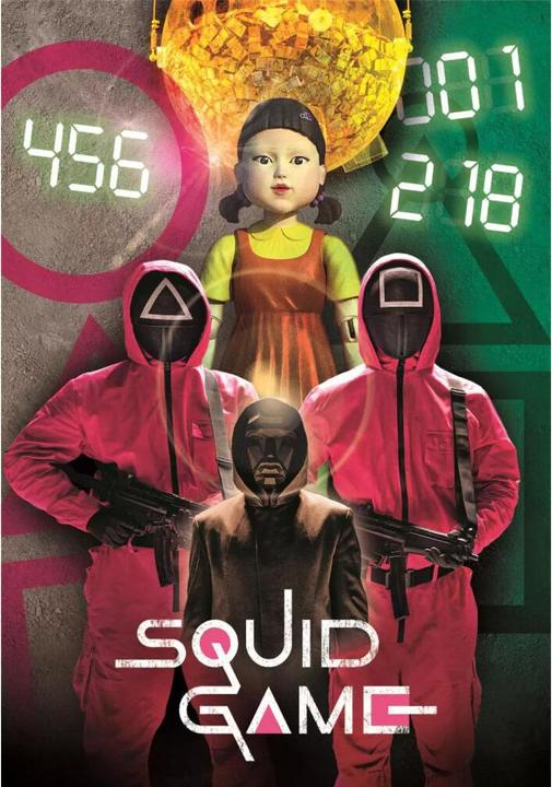 Actual product image Clementoni Pzl 1000 Squid Game Reef 39693 (1000 pieces)
