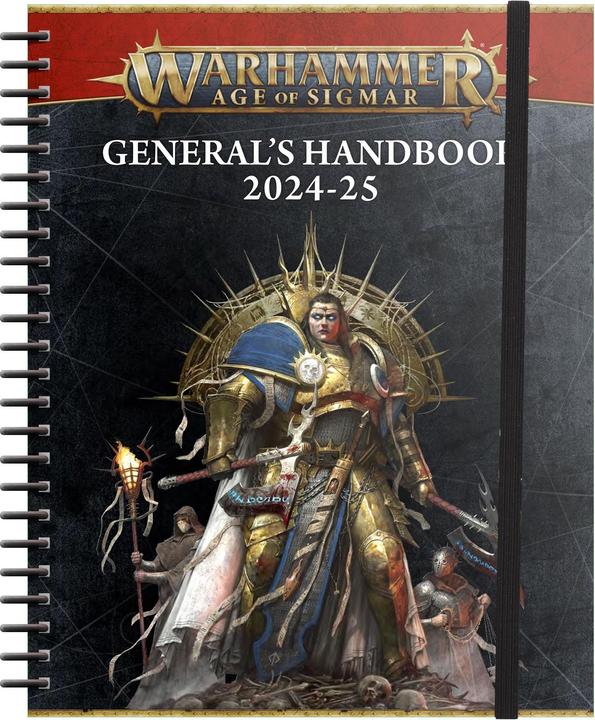 Actual product image Games Workshop Warhammer Age Of Sigmar General's Handbook 2024-25