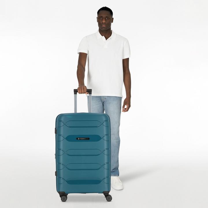 Actual product image Polestream Strz by Asteroid 4 Rollen Trolley L 74 cm mit Dehnfalte (92 l)