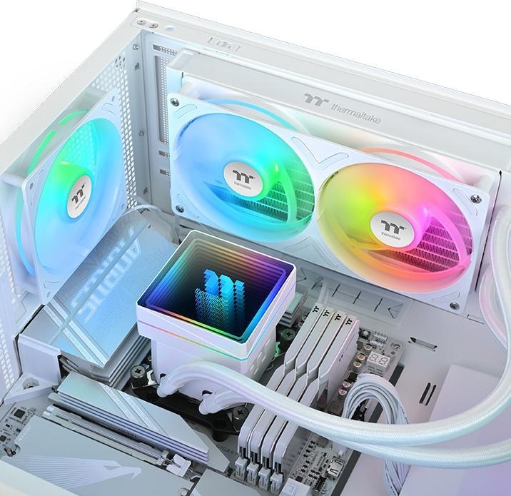 Produktbild Thermaltake TH240 V3 ARGB Sync AIO Snow Edition