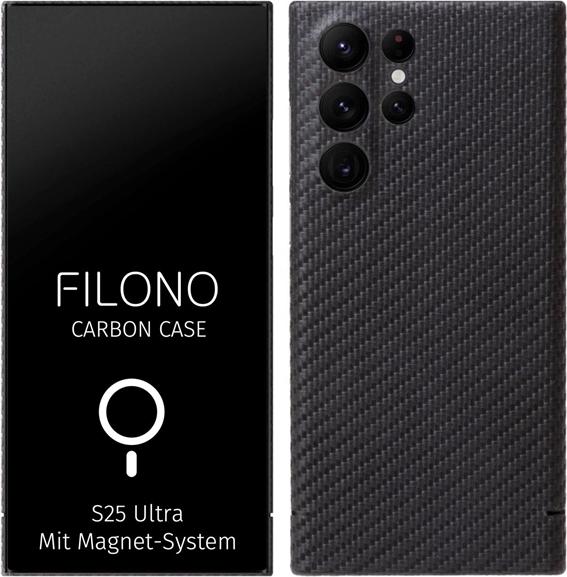 Immagine prodotto Filono Carbon Case Samsung Galaxy S25 Ultra MagSafe kompatibel (Samsung Galaxy S25 Ultra)