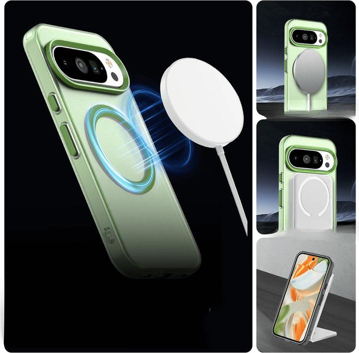 Produktbild Cover-Discount Google Pixel 10 Pro XL - Acryl-Handyhülle mit Magnet und Farbakzent (Google Pixel 10 Pro XL)