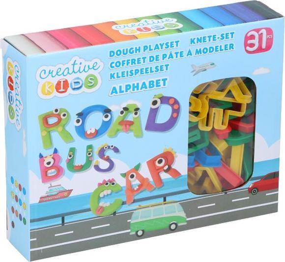 Creative kids Knete Spielset Alphabet 5x28g