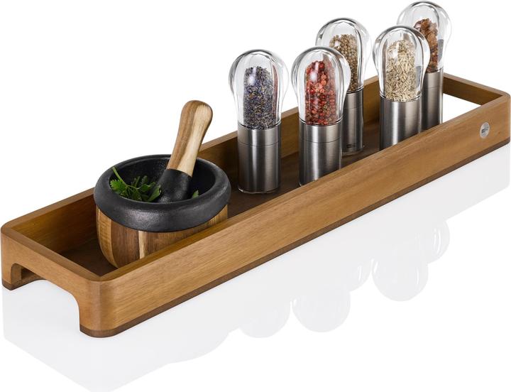 Produktbild AdHoc Serviertablett Serve Slim Braun