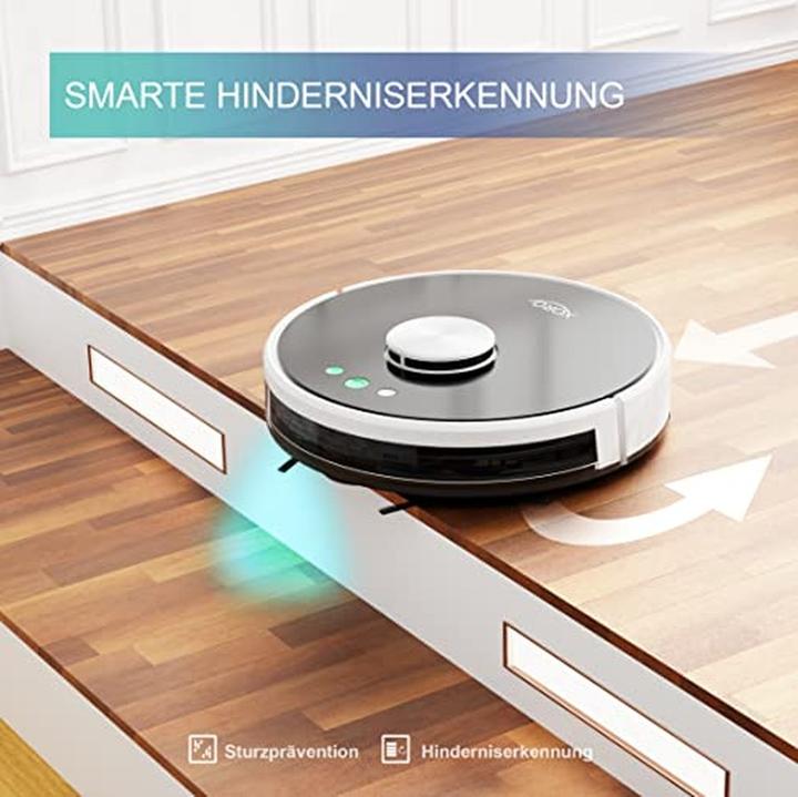 Actual product image Xoro HSR 200 robot vacuum cleaner with wiping function (Vacuum mopping robot)