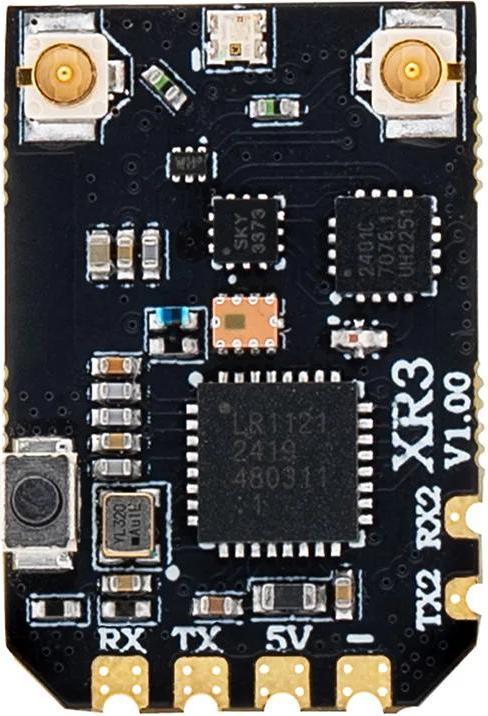 Actual product image RadioMaster XR3 Nano Multi-Frequency Antenna Diversity ExpressLRS Receiver (Drone antenna)