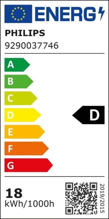 Energy Label Philips LED tube T5 f. ECG (G5, 2500 lm, 1 x)