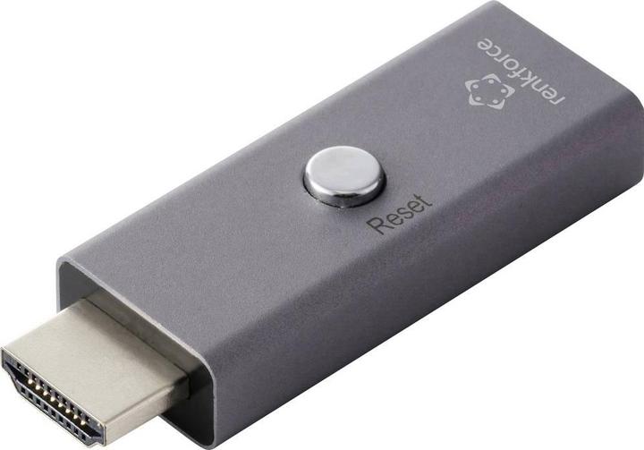 Renkforce HDMI 8K 60Hz EDID Emulator Aluminum shell Gold plated plug DisplayPor (HDMI)