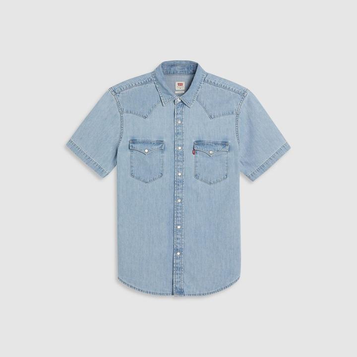Immagine prodotto Levis Kurzärmeliges Westernhemd aus Denim (L)