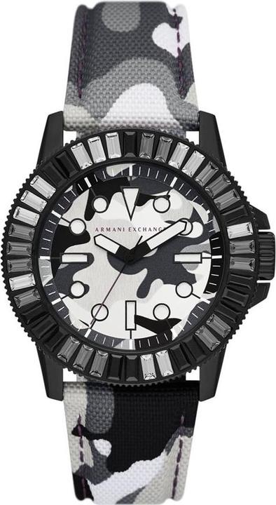 Actual product image Armani Exchange AX1856 Three Hand Multicolor (42 mm)