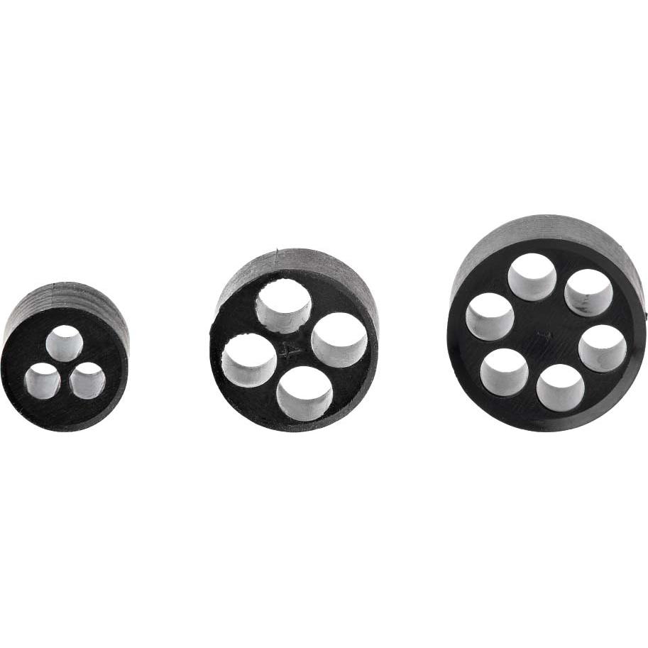 Jacob Multipakning Perfect M16 kabel Ø 2x4 mm TPE gummi, sort, Stromkabel