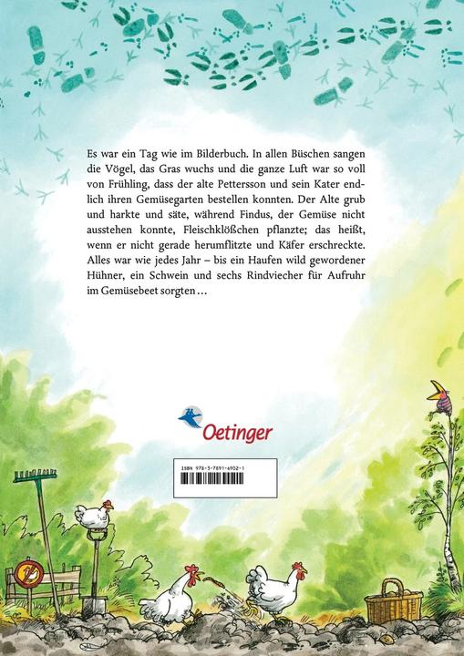 Actual product image Pettersson und Findus. Aufruhr im Gemüsebeet (German, Sven Nordqvist, 2013)
