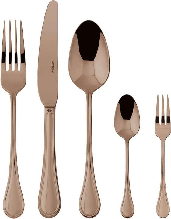 Produktbild Rosenthal Besteck 60tlg.Vh. Royal Edelstahl/PVD Kupfer (60 Stk., Besteck Set)
