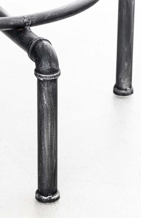 Immagine prodotto CLP Tavolo da bar Lumos, legno, argento antico