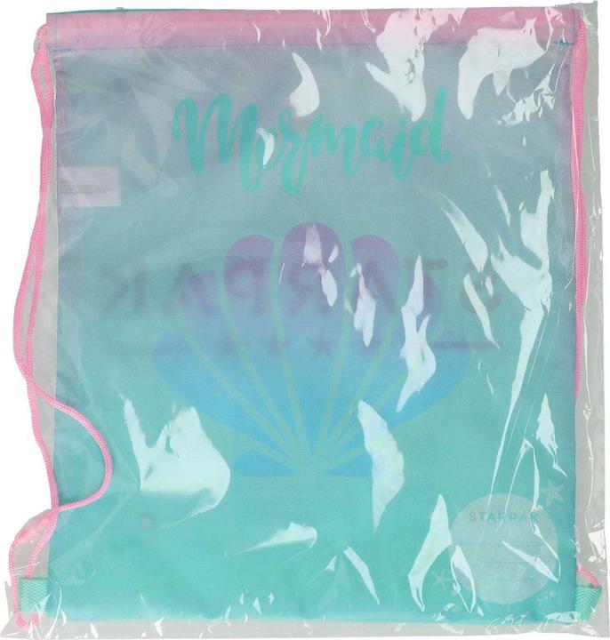 Actual product image Starpak Shell blue gym bag