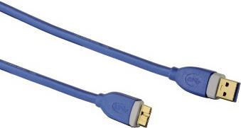 Image du produit Hama Câble micro-USB 3.0 double blindage (1.80 m, USB 3.0)