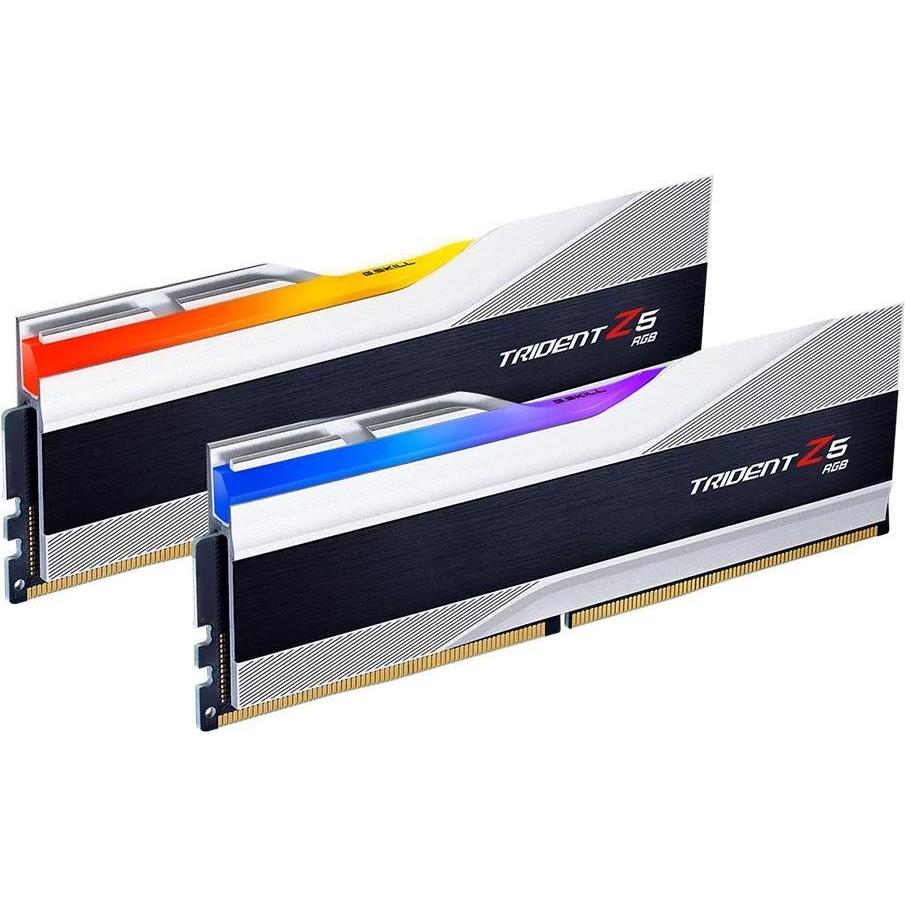 G.Skill Trident Z5 RGB (2 x 32GB, 6400 MHz, DDR5-RAM, DIMM), RAM, Silber