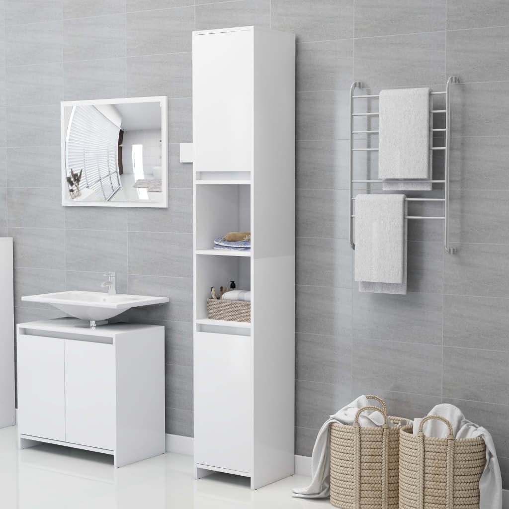 VidaXL, Badezimmerschrank, Kalonice (30 x 30 x 183.5 cm)