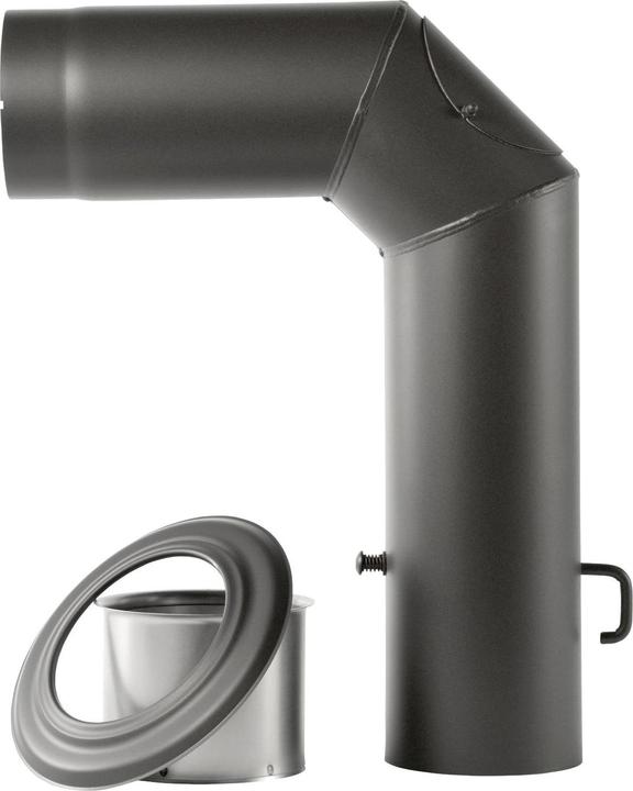 Bertrams Chimney connection set Ø150mm grey 3 pieces