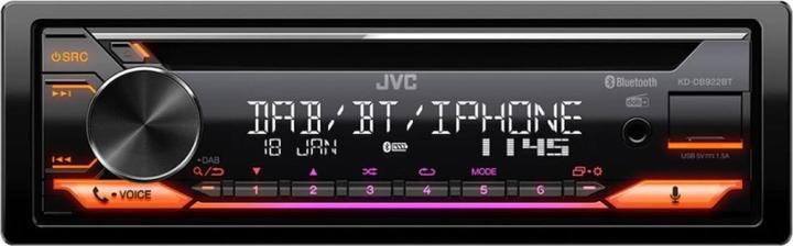 Actual product image JVC KD-DB922BT (Android car, MirrorLink)