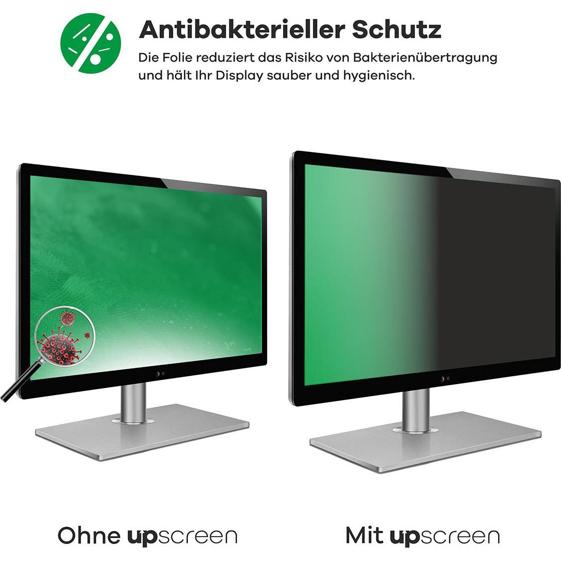 upscreen Spy Shield Blickschutzfilter (35.56", 16 : 10), Notebook Schutzfolie