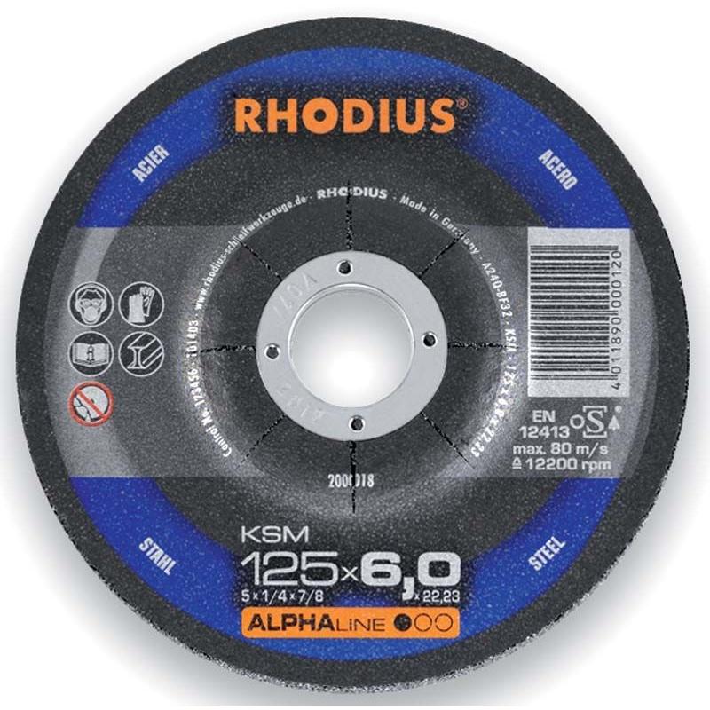 Rhodius, Schleifmittel, Schruppscheibe KSM Ø 180 x 7,0 x 22,23mm