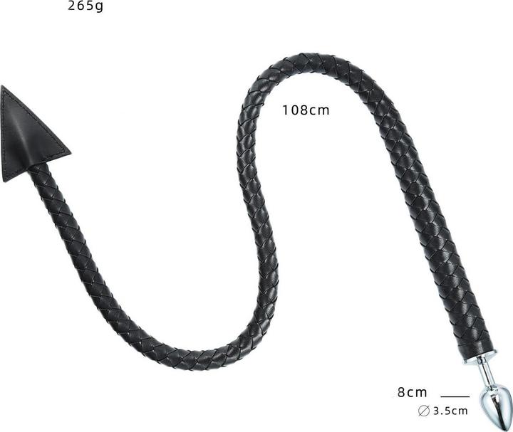 Produktbild Kiotos Devil Tail Buttplug and Weaved Whip