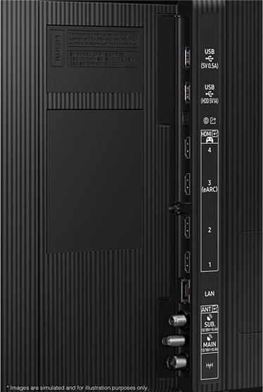 Actual product image Samsung QLED 4K 98Q80C (98", Q80C, QLED, 4K, 2023)