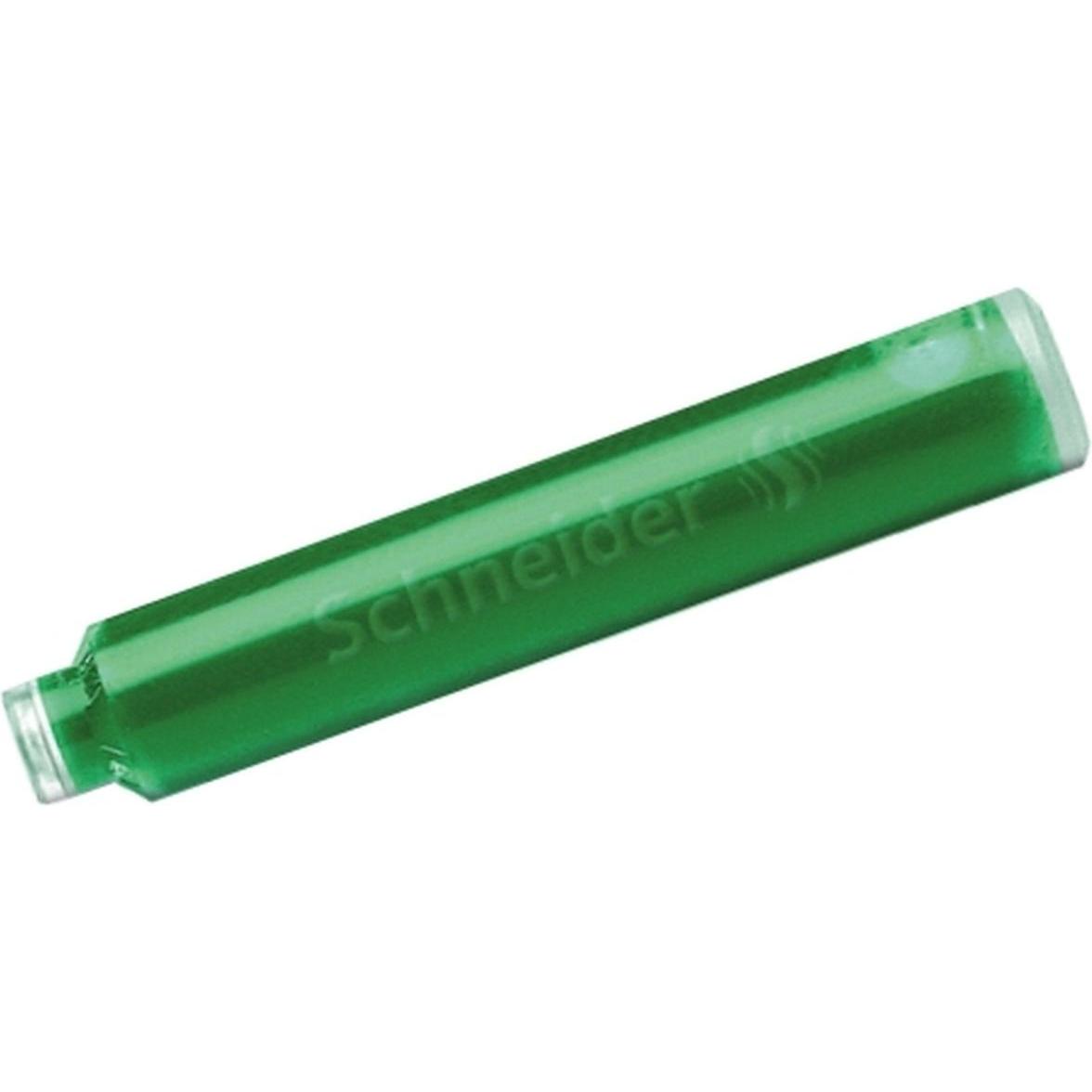 Thumbnail - Schneider, Ersatzpatrone, Tintenpatrone 6ST grün (Tintenfass, Grün)