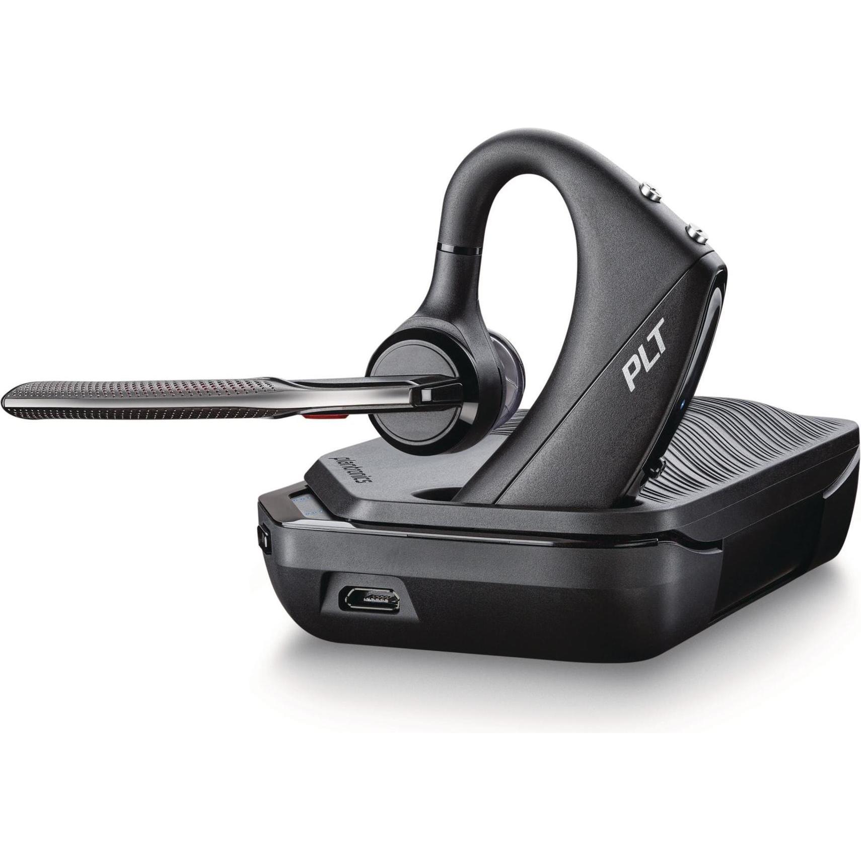 Thumbnail - Poly Voyager 5200 UC (Kabellos, USB-A), Office Headset, Schwarz