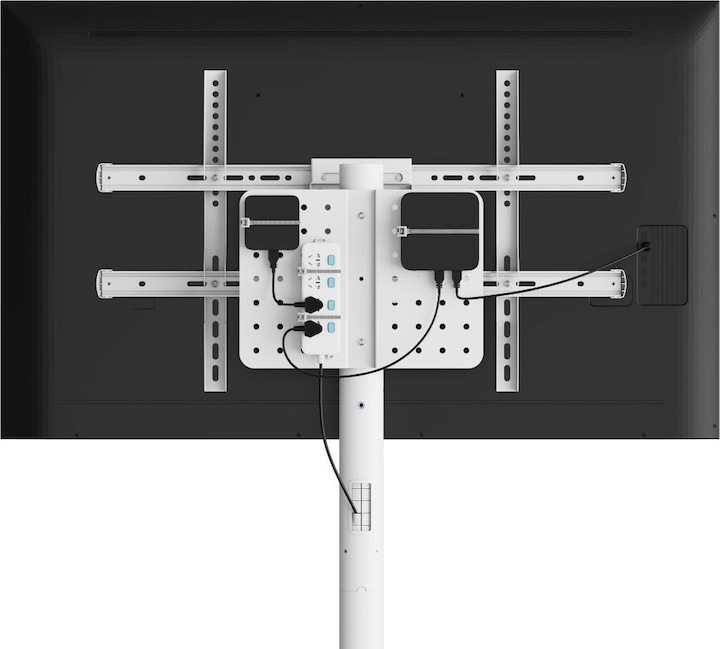 Immagine prodotto Techly Piantana con ripiano per carrello (86", 50 kg)