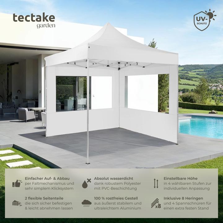 Image du produit tectake Tonnelle (300 cm, 300 cm)