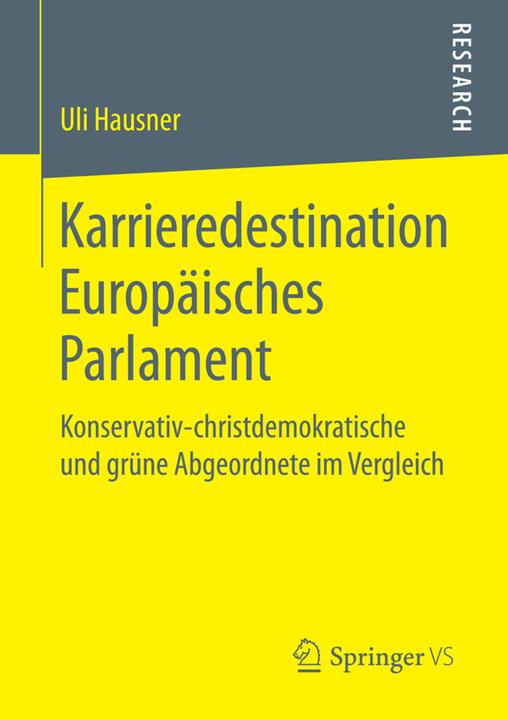 Produktbild Karrieredestination Europäisches Parlament (Deutsch, Uli Hausner, 2016)