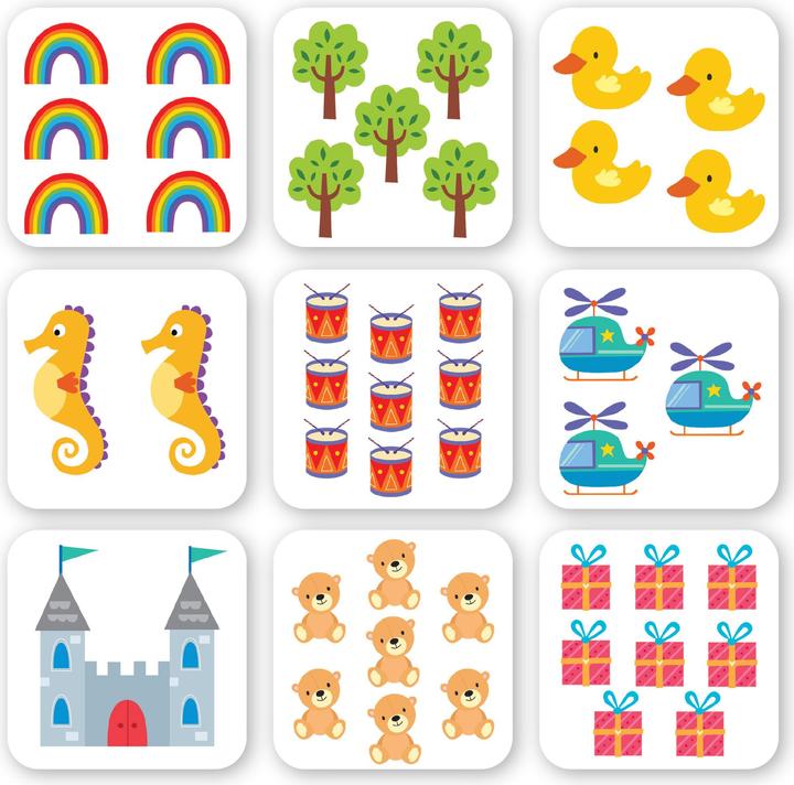 Immagine prodotto Il mio memo colorato e il lotto delle immagini: i primi numeri (Tedesco)