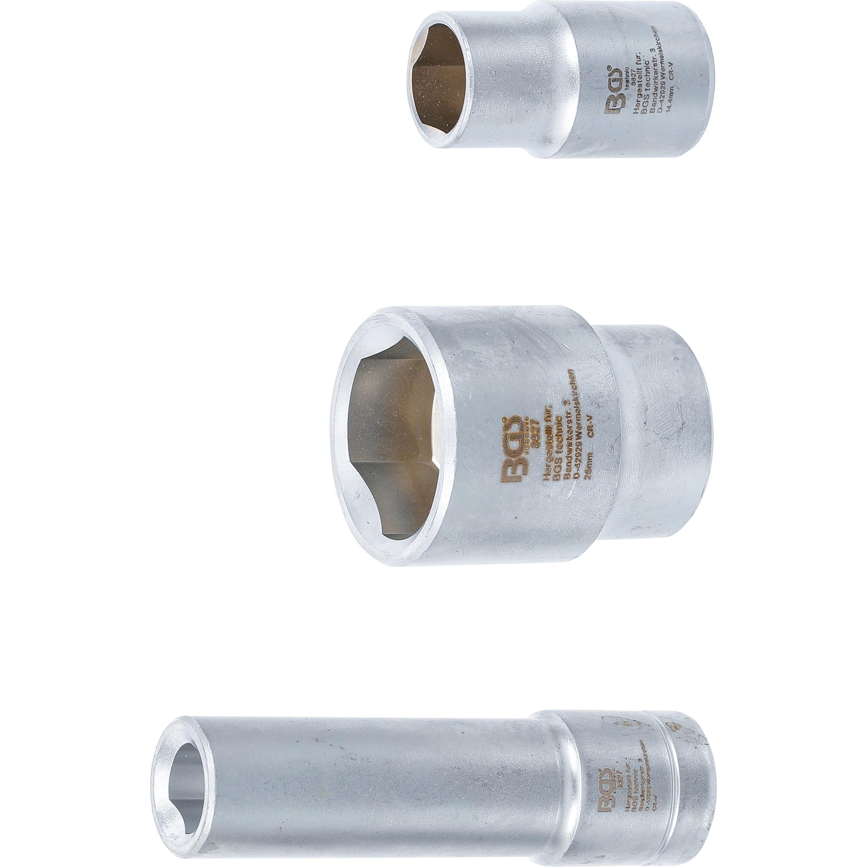 BGS, Utensili autofficina, Serie di bussole per pompe di distribuzione Bosch