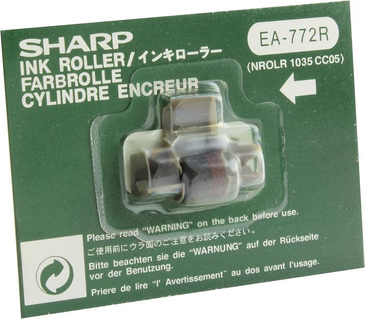Actual product image Sharp Colour roller for calculator, red/black, ref. EA772R