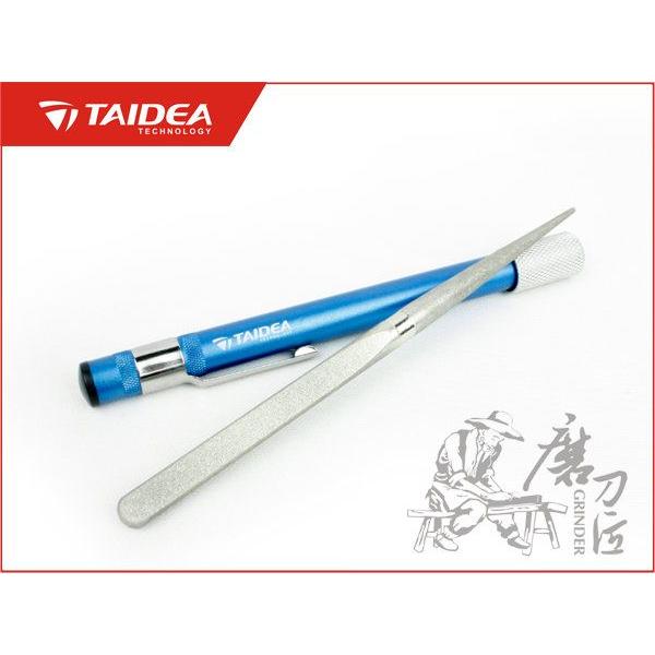 Thumbnail - Taidea Ein kugelförmiger Schärfer für eine gezackte Klinge, Messerschärfer, Blau