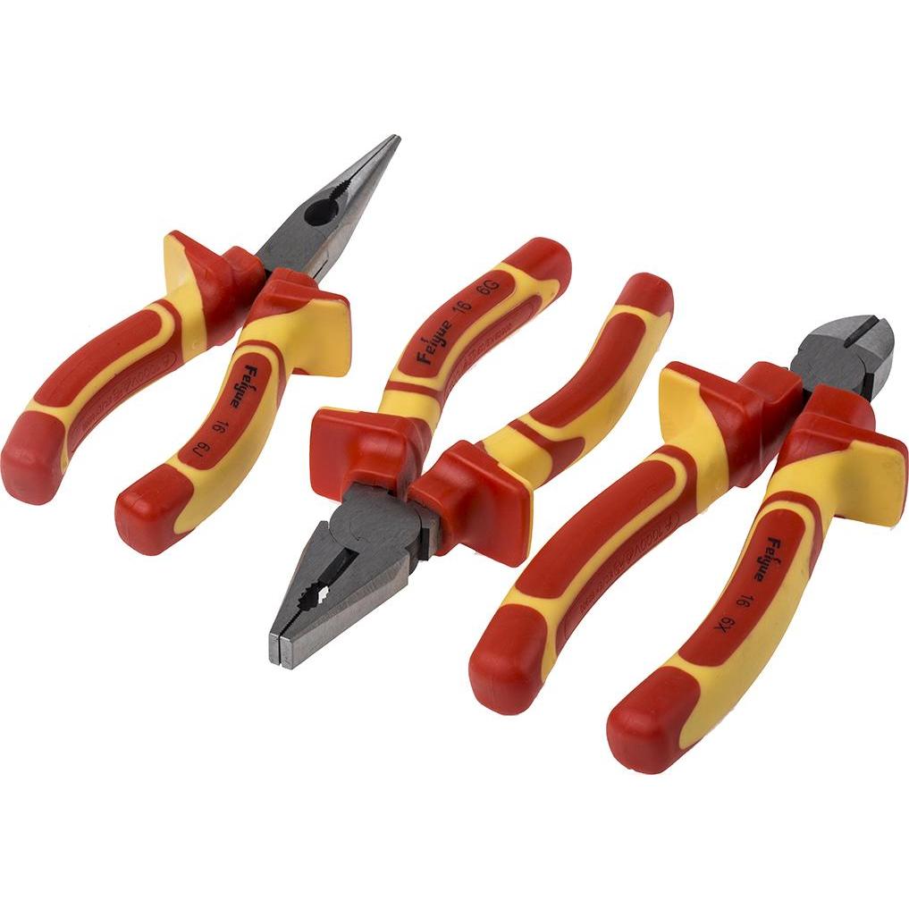 Thumbnail - Rs Pro, Zange, 3 piece VDE Plier Set (250 mm)