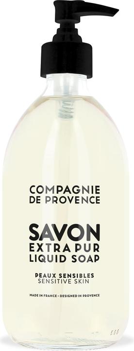 Produktbild La Compagnie de Provence COMPAGNIE DE PROVENCE - Liquid Marseille Soap Sensitive Skin 495 ml (Flüssigseife, 495 ml)
