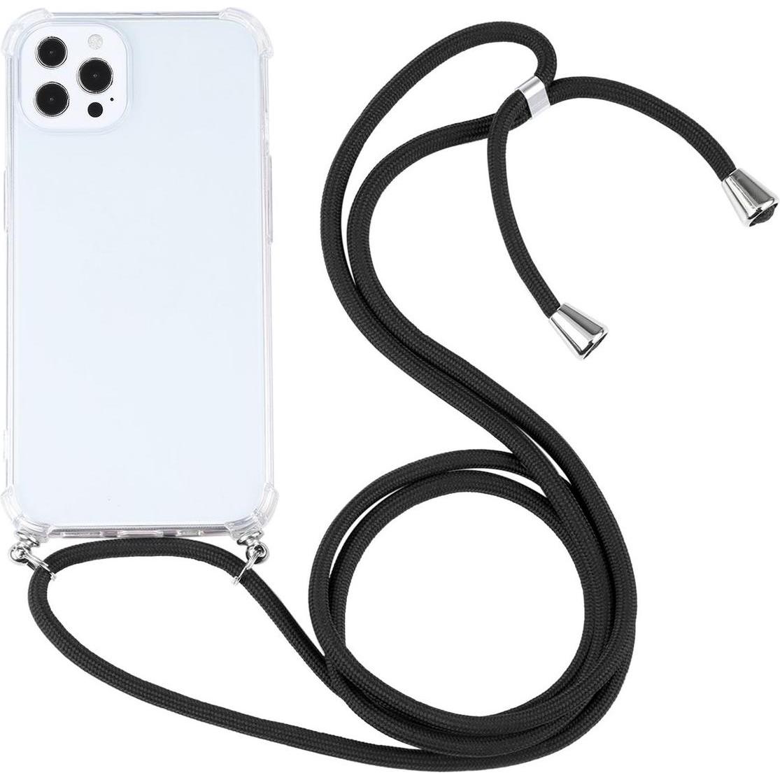 Thumbnail - König Design Hülle Handy Schutz für Apple iPhone 13 Pro Max Case Cover Tasche Etuis Schwarz, Handykette, Schwarz