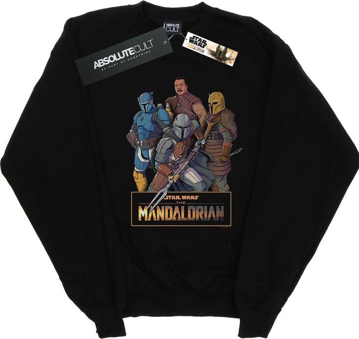 Image du produit Star Wars - Sweat THE MANDALORIAN CHARACTER COLLAGE - Homme (5XL)