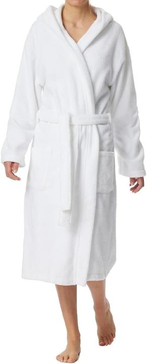 Produktbild Schiesser Essentials Bademantel mit Kapuze (M)