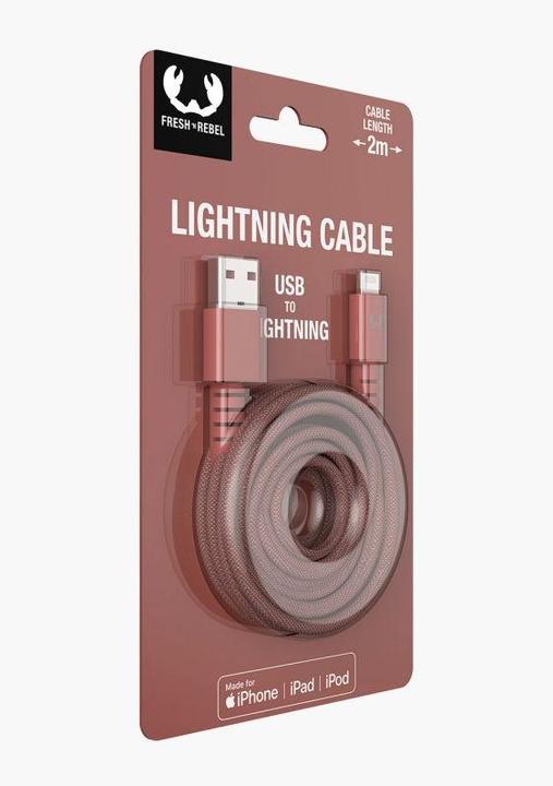 Actual product image Fresh'N Rebel USB A - Lightning (2 m, USB 3.2 Gen 1, 15 W)