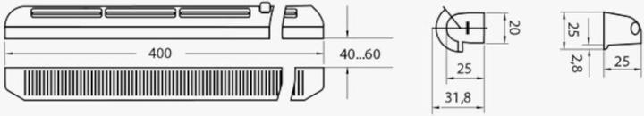 Actual product image Vents PO 400