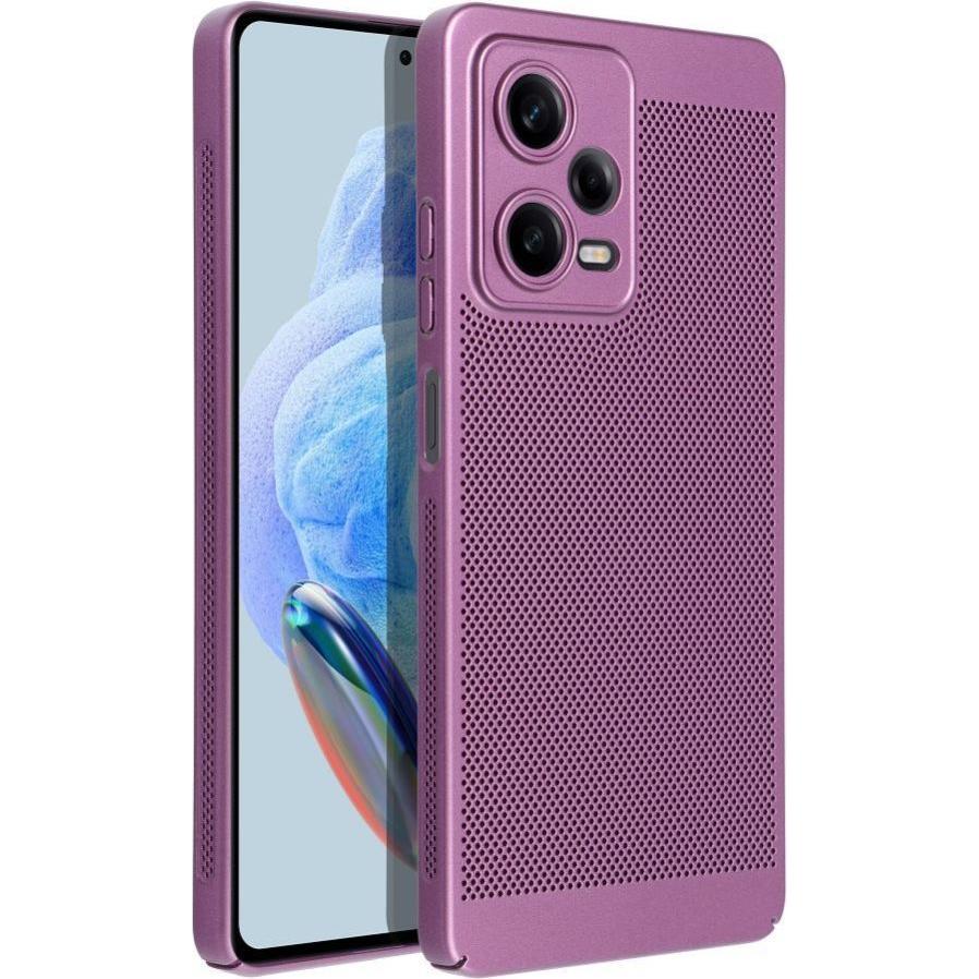 OEM Back panel cover BREEZY Case for XIAOMI Redmi 13C / POCO C65 purple (Xiaomi Poco C65, Xiaomi Redmi 13C), Cover smartphone, Viola