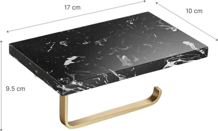 Immagine prodotto Hermex Porta rotolo di carta igienica Porta rotolo di carta igienica Porta rotolo di carta igienica