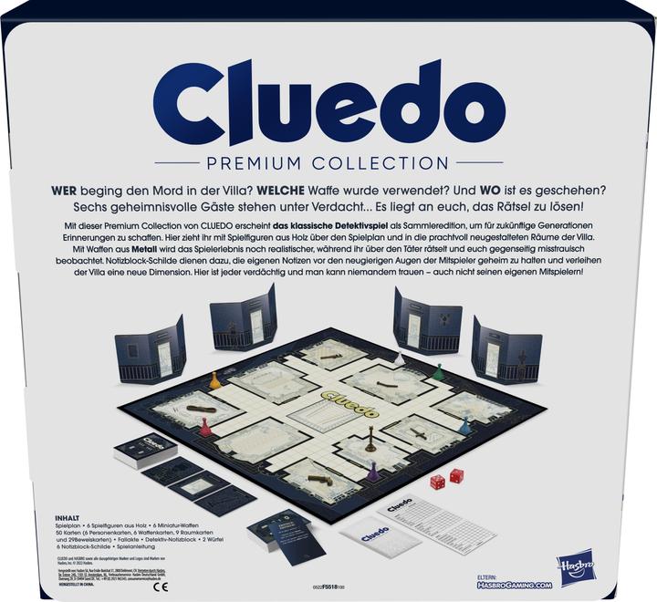 Immagine prodotto Hasbro Gaming Cluedo (Tedesco)