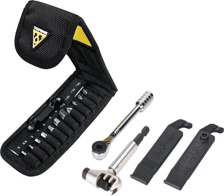 Topeak Spanner RATCHET ROCKET LITE DX+, 17 functies