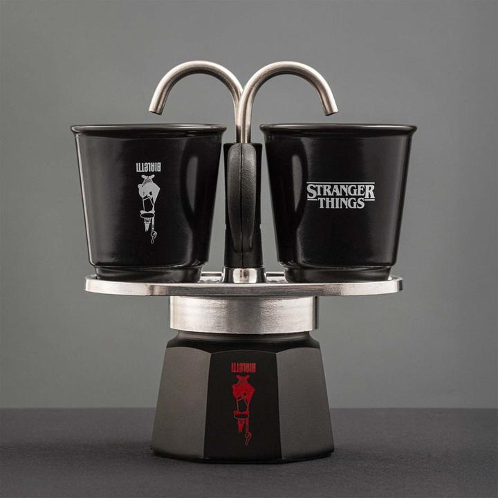 Actual product image Bialetti Espressokanne Stranger Things, mit 2 Espressotassen (2 T.)