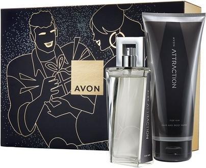 Actual product image Avon Attraction for Him gift set for men